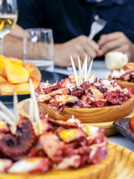 Dieta mediterránea, pulpo a la gallega